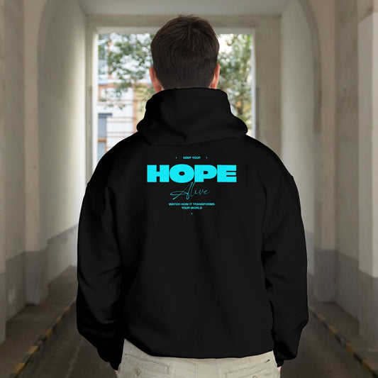 Hope Hoodie - Baby Blå - D - FORT