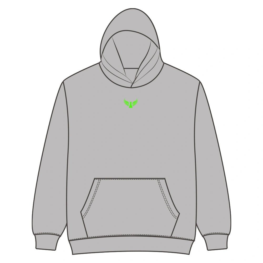 Hope Hoodie - Neon Grøn - D - FORT