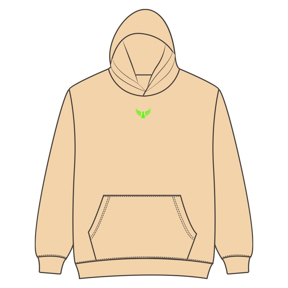 Hope Hoodie - Neon Grøn - D - FORT