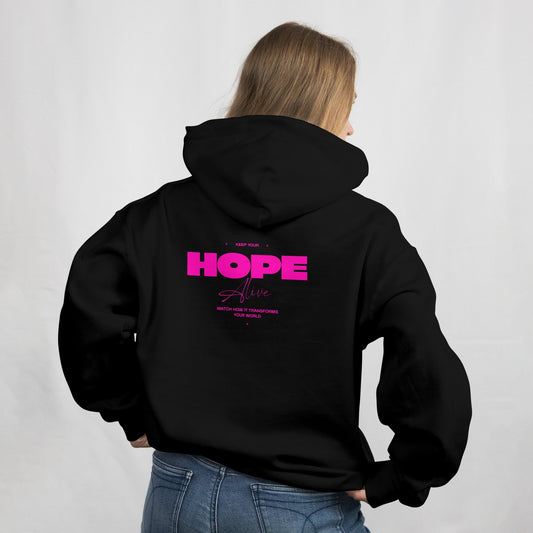 Hope Hoodie - Neon Pink - D - FORT