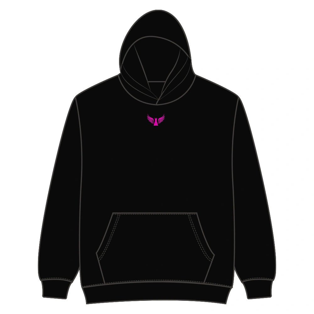 Hope Hoodie - Neon Pink - D - FORT