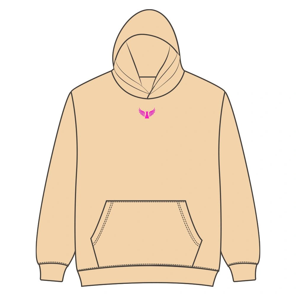 Hope Hoodie - Neon Pink - D - FORT