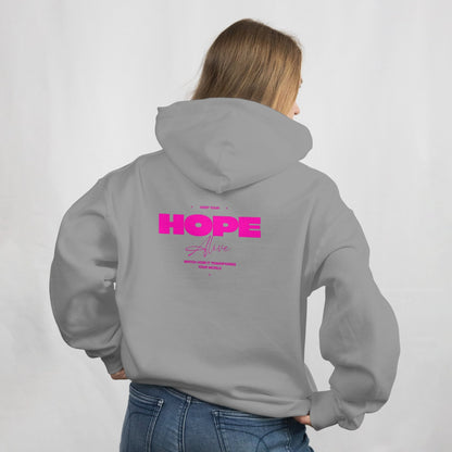 Hope Hoodie - Neon Pink - D - FORT