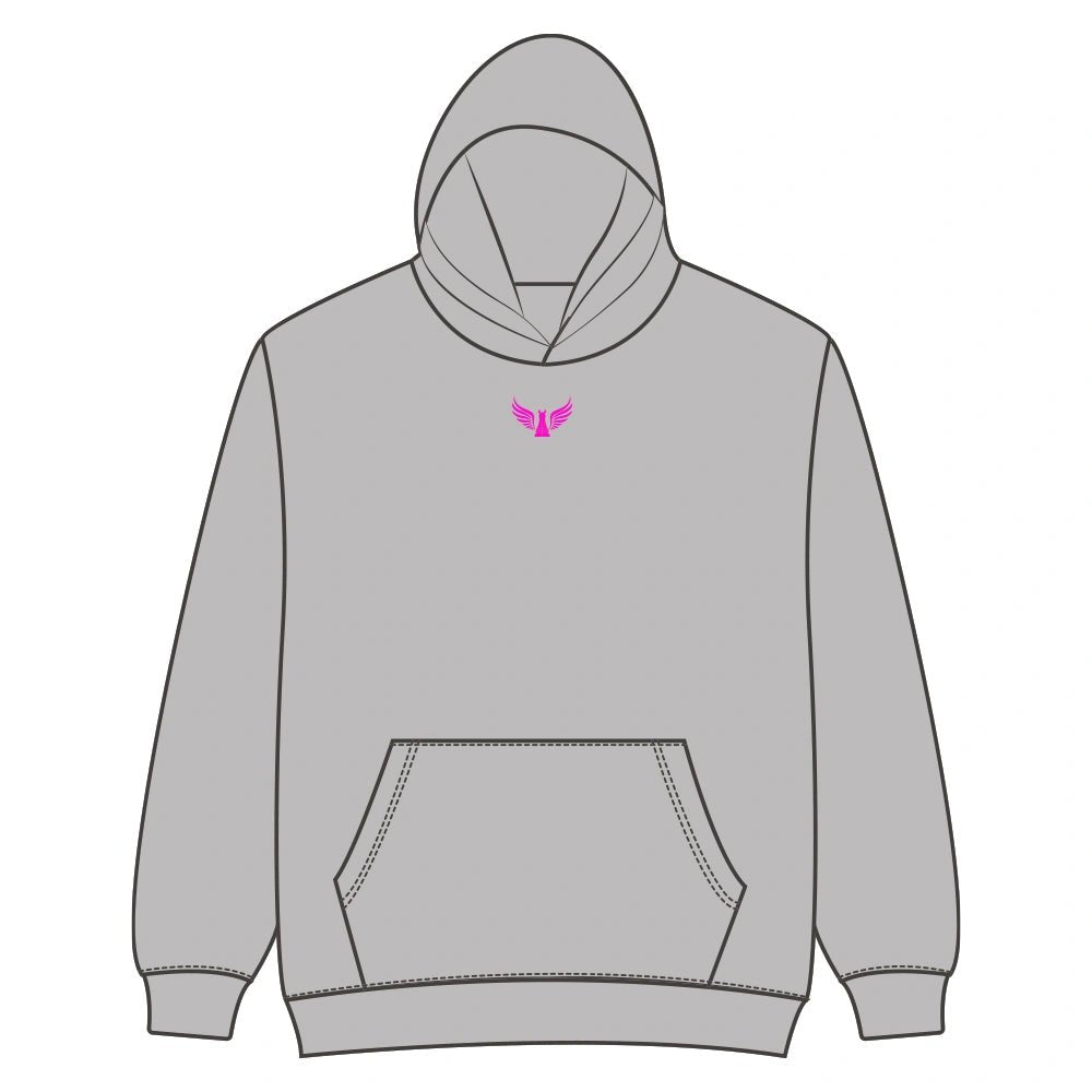 Hope Hoodie - Neon Pink - D - FORT