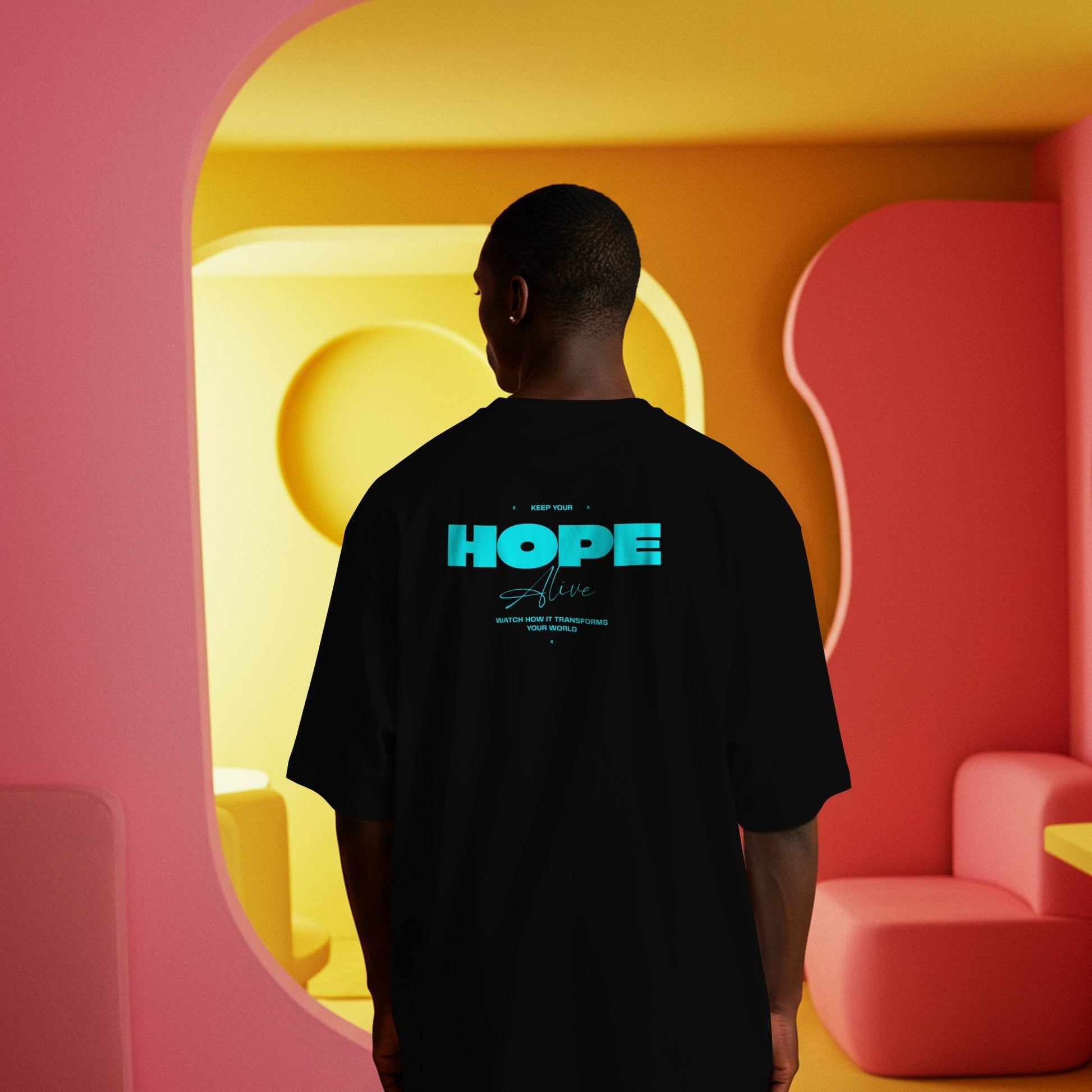 Hope Tee - Baby Blå - D - FORT