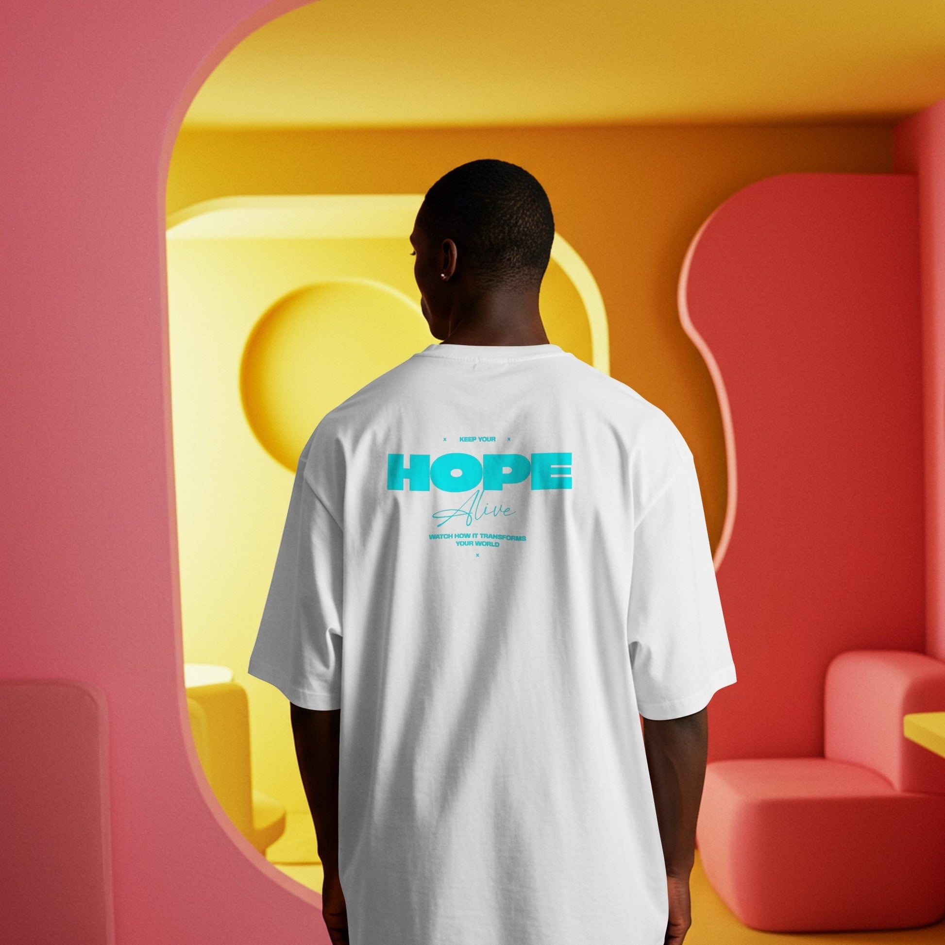 Hope Tee - Baby Blå - D - FORT