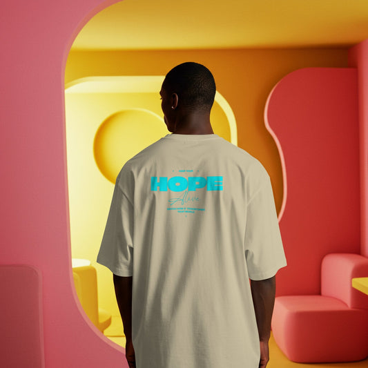 Hope Tee - Baby Blå - D - FORT