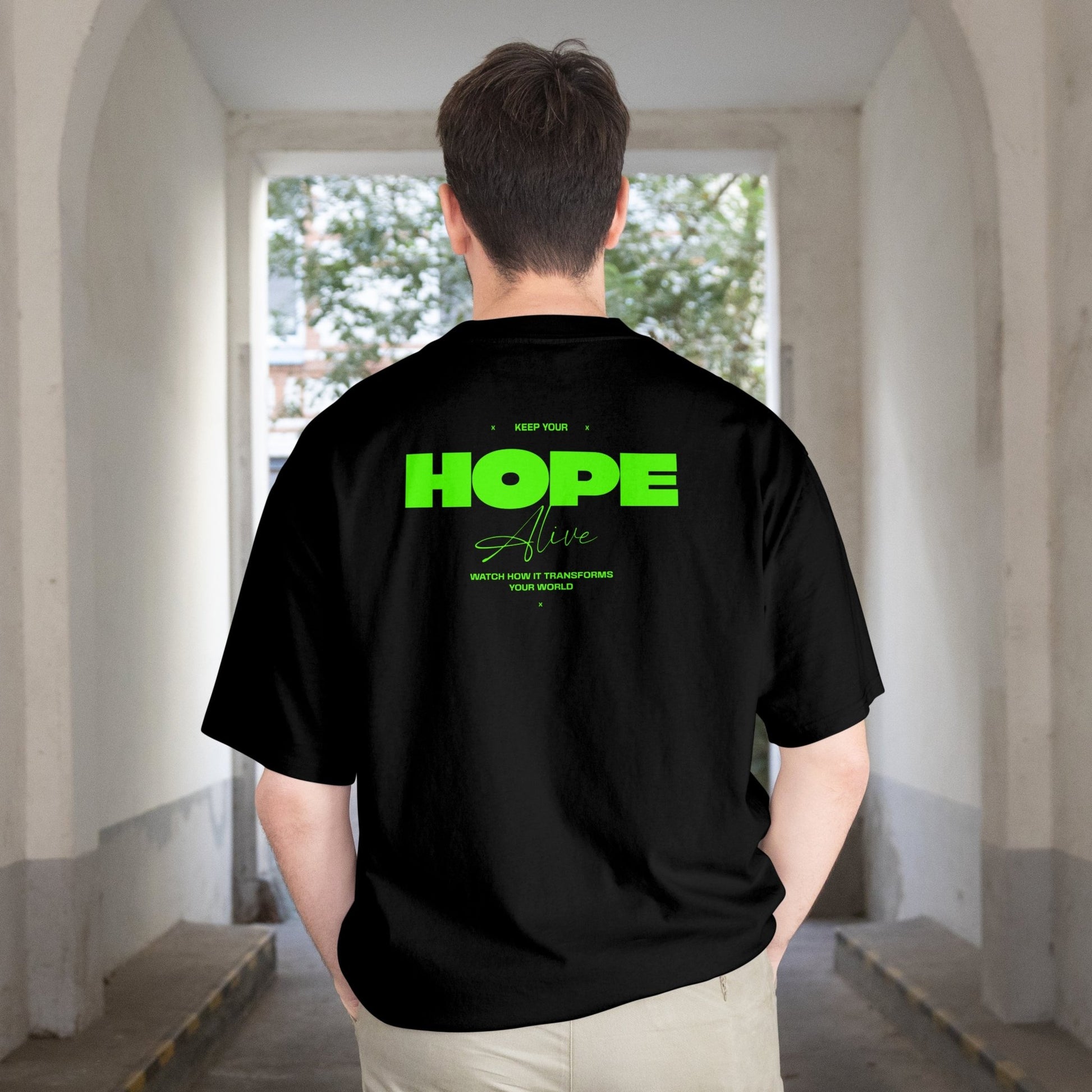 Hope Tee - Neon Grøn - D - FORT