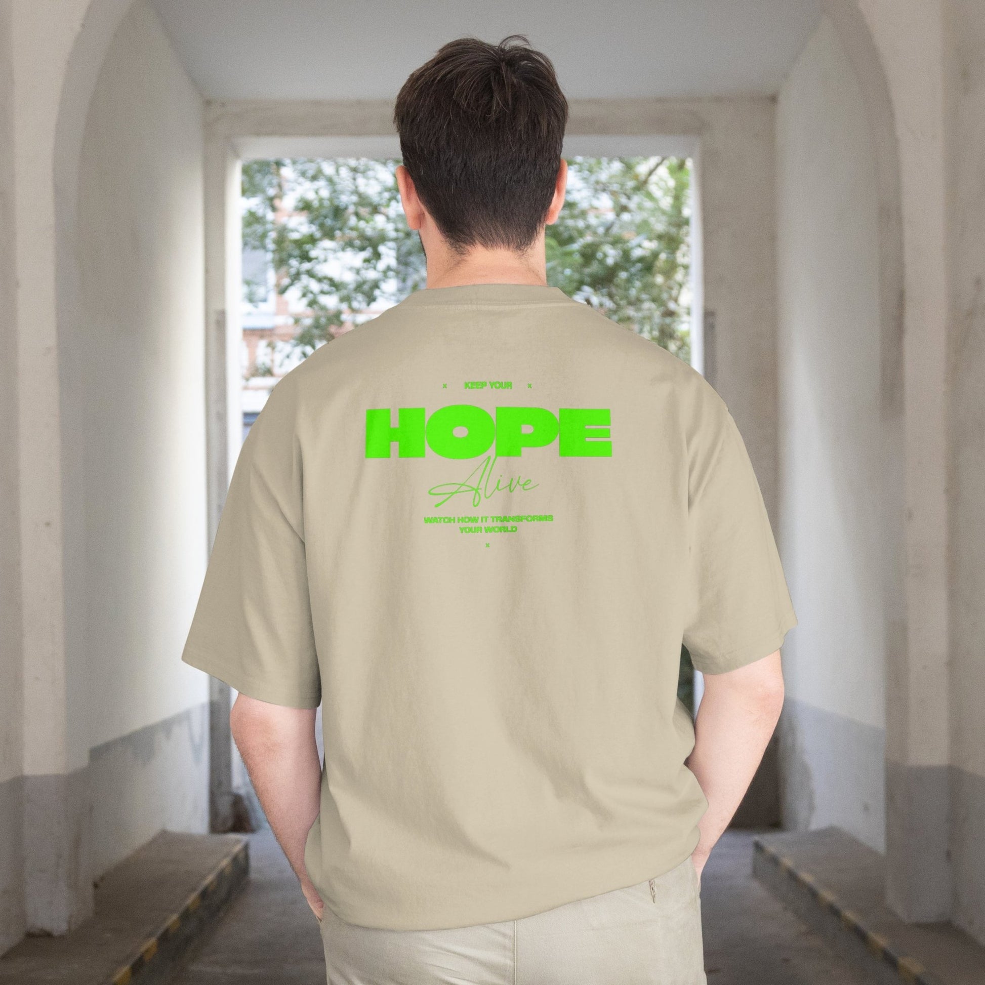 Hope Tee - Neon Grøn - D - FORT
