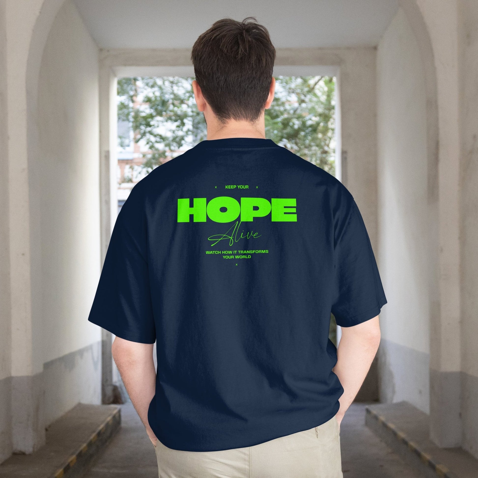 Hope Tee - Neon Grøn - D - FORT